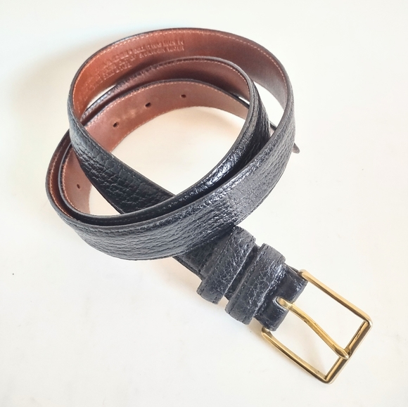 coach men's dress belt